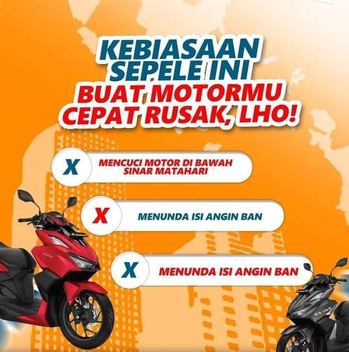 5 Kebiasaan Sepele yang Bisa Memperpendek Umur Motor